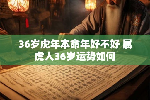 36岁虎年本命年好不好 属虎人36岁运势如何 36岁虎年本命年好不好 属虎人36岁运势如何
