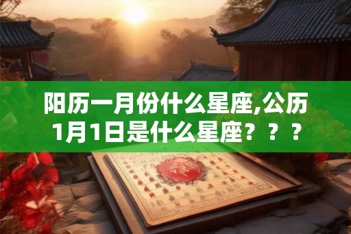 阳历一月份什么星座,公历1月1日是什么星座？？？