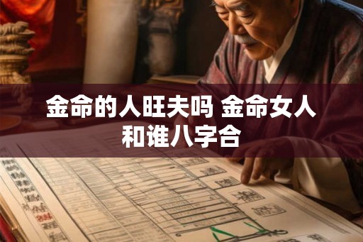 金命的人旺夫吗 金命女人和谁八字合
