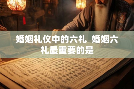 婚姻礼仪中的六礼  婚姻六礼最重要的是