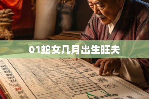 01蛇女几月出生旺夫