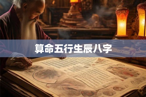 算命五行生辰八字