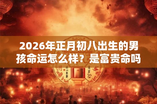 2026年正月初八出生的男孩命运怎么样？是富贵命吗？