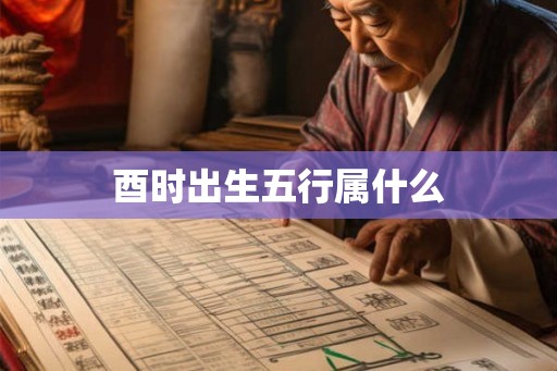酉时出生五行属什么 酉时出生五行属什么