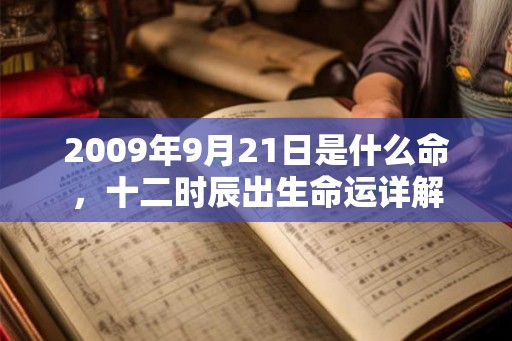 2009年9月21日是什么命，十二时辰出生命运详解