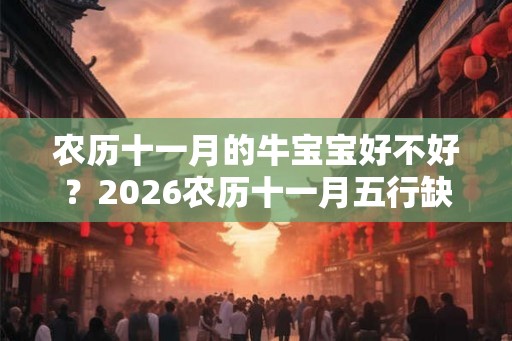农历十一月的牛宝宝好不好？2026农历十一月五行缺什么？