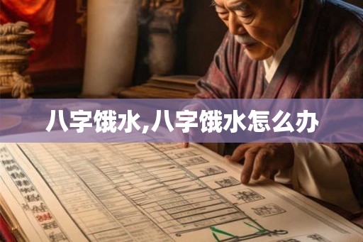 八字饿水,八字饿水怎么办