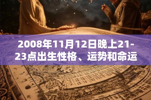 2008年11月12日晚上21-23点出生性格、运势和命运