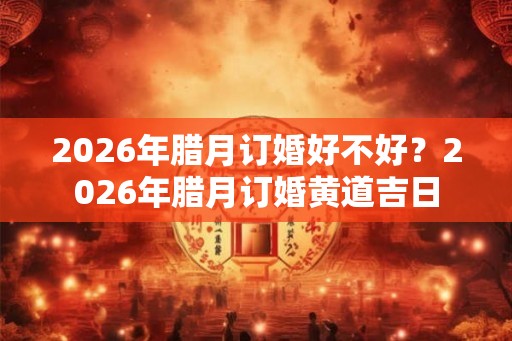 2026年腊月订婚好不好？2026年腊月订婚黄道吉日
