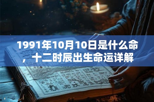 1991年10月10日是什么命，十二时辰出生命运详解