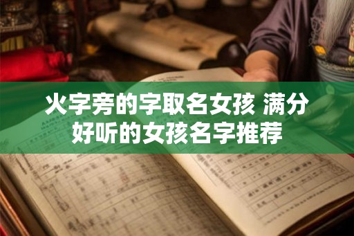 火字旁的字取名女孩 满分好听的女孩名字推荐