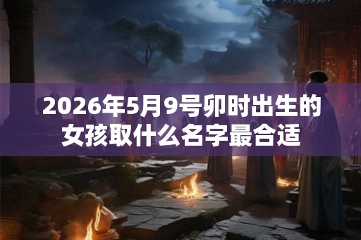 2026年5月9号卯时出生的女孩取什么名字最合适