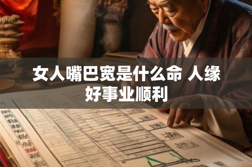 女人嘴巴宽是什么命 人缘好事业顺利