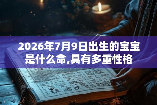 2026年7月9日出生的宝宝是什么命,具有多重性格
