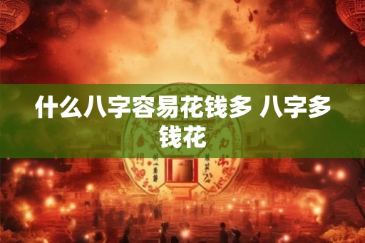什么八字容易花钱多 八字多钱花
