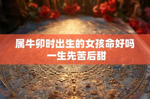 属牛卯时出生的女孩命好吗 一生先苦后甜 属牛卯时出生的女孩命好吗 一生先苦后甜