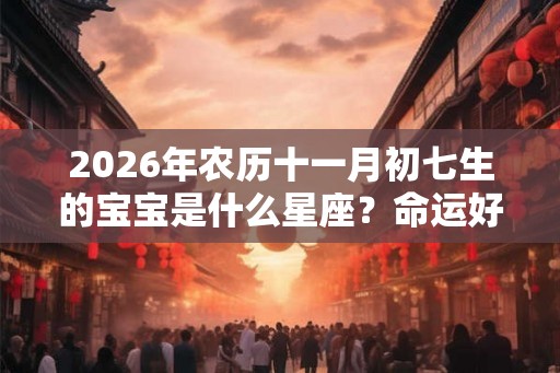2026年农历十一月初七生的宝宝是什么星座？命运好不好？