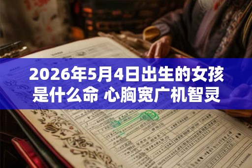 2026年5月4日出生的女孩是什么命 心胸宽广机智灵敏