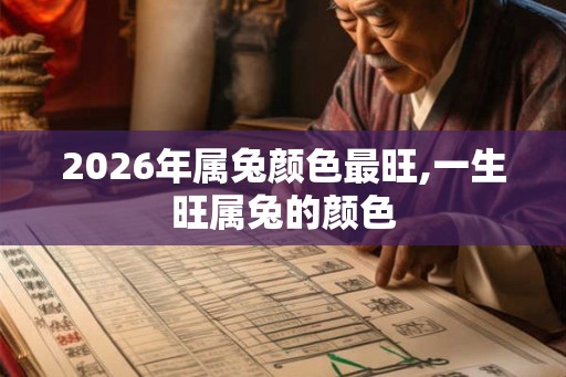 2026年属兔颜色最旺,一生旺属兔的颜色 2026年属兔颜色最旺,一生旺属兔的颜色
