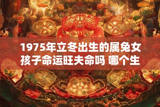 1975年立冬出生的属兔女孩子命运旺夫命吗 哪个生肖最旺兔