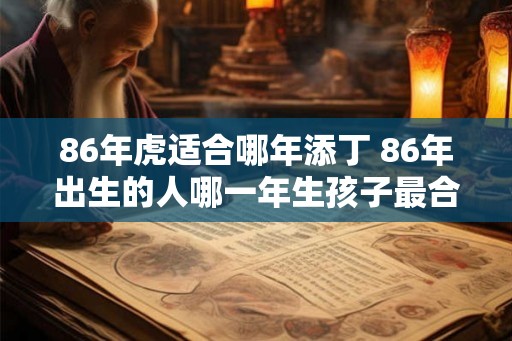 86年虎适合哪年添丁 86年出生的人哪一年生孩子最合适