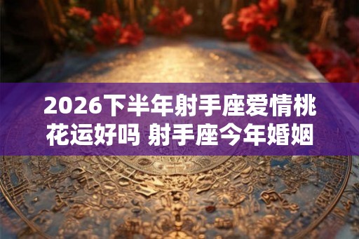 2026下半年射手座爱情桃花运好吗 射手座今年婚姻运势怎么样