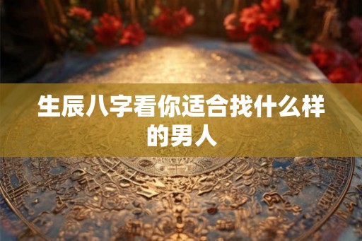 生辰八字看你适合找什么样的男人
