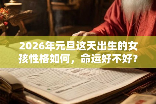2026年元旦这天出生的女孩性格如何，命运好不好？