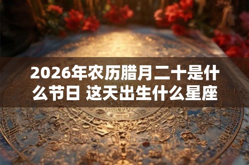 2026年农历腊月二十是什么节日 这天出生什么星座