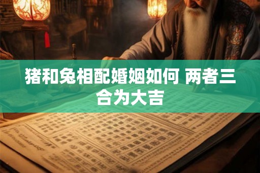 猪和兔相配婚姻如何 两者三合为大吉