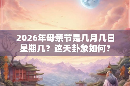 2026年母亲节是几月几日星期几？这天卦象如何？
