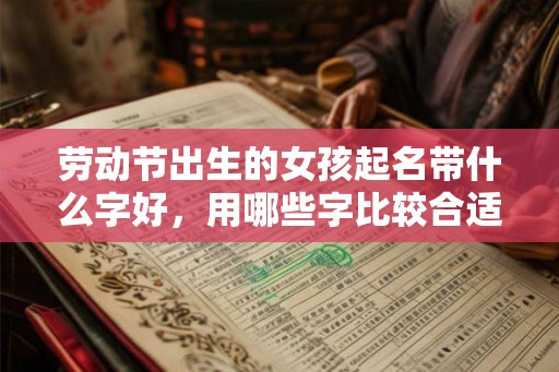 劳动节出生的女孩起名带什么字好，用哪些字比较合适