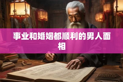 事业和婚姻都顺利的男人面相 事业和婚姻都顺利的男人面相