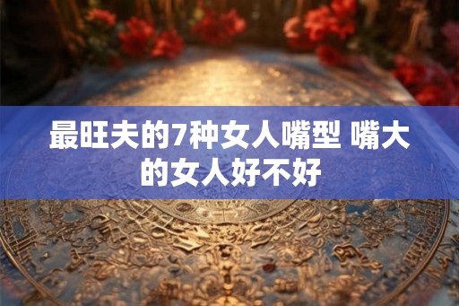 最旺夫的7种女人嘴型 嘴大的女人好不好 最旺夫的7种女人嘴型 嘴大的女人好不好