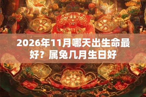 2026年11月哪天出生命最好？属兔几月生日好