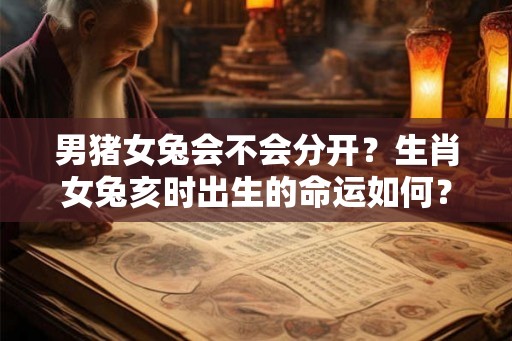 男猪女兔会不会分开？生肖女兔亥时出生的命运如何？