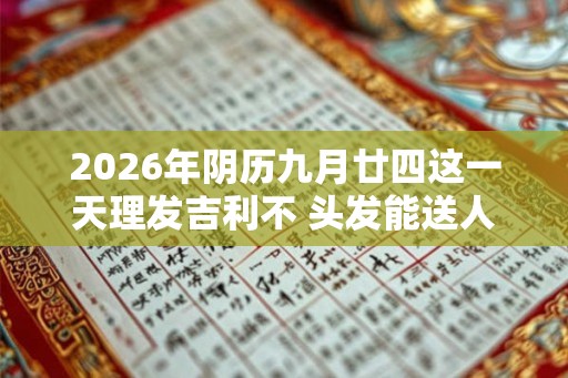 2026年阴历九月廿四这一天理发吉利不 头发能送人吗