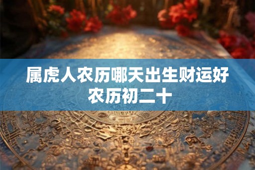 属虎人农历哪天出生财运好 农历初二十