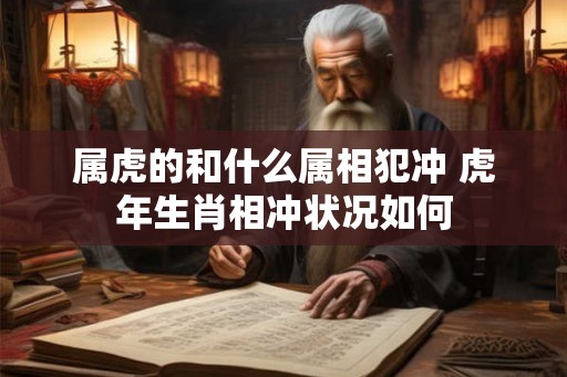属虎的和什么属相犯冲 虎年生肖相冲状况如何