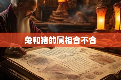兔和猪的属相合不合 兔和猪的属相合不合