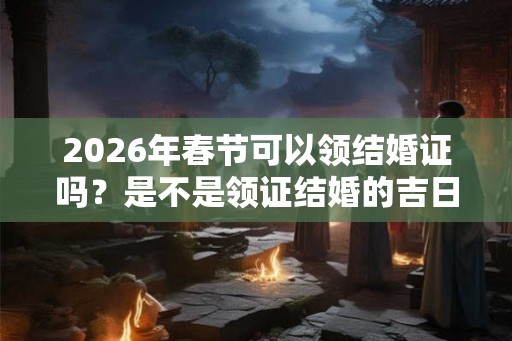 2026年春节可以领结婚证吗？是不是领证结婚的吉日？