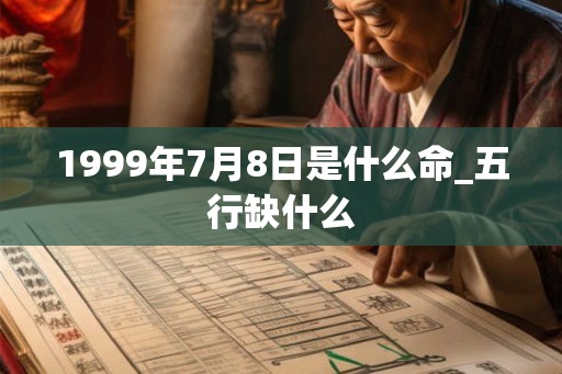 1999年7月8日是什么命_五行缺什么 1999年7月8日是什么命_五行缺什么