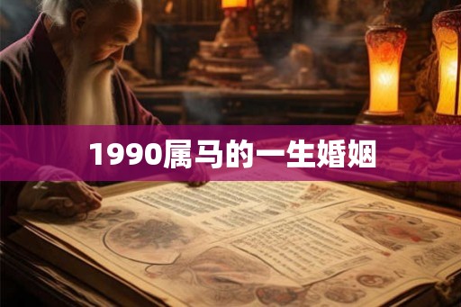 1990属马的一生婚姻