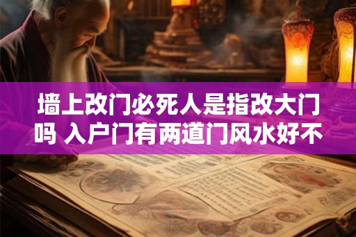 墙上改门必死人是指改大门吗 入户门有两道门风水好不好 墙上改门必死人是指改大门吗 入户门有两道门风水好不好