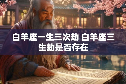 白羊座一生三次劫 白羊座三生劫是否存在 白羊座一生三次劫 白羊座三生劫是否存在