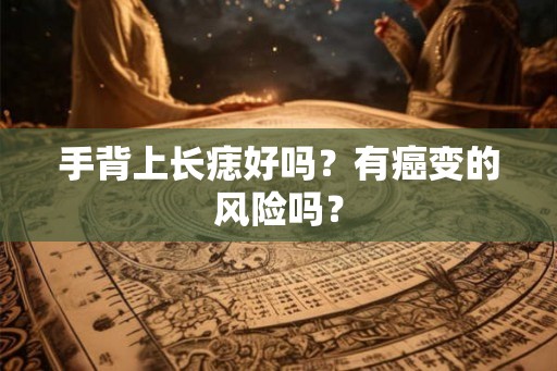 手背上长痣好吗？有癌变的风险吗？