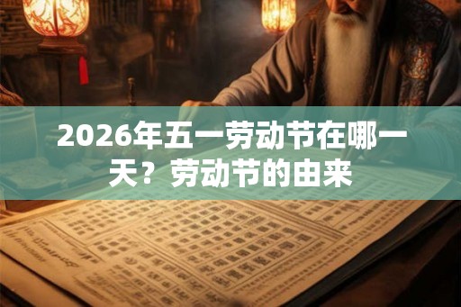 2026年五一劳动节在哪一天？劳动节的由来