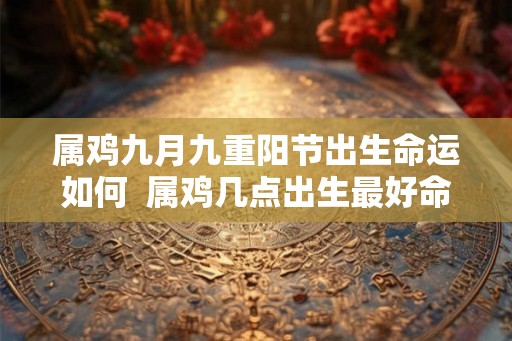 属鸡九月九重阳节出生命运如何  属鸡几点出生最好命