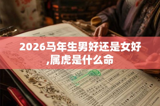 2026马年生男好还是女好,属虎是什么命