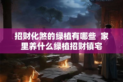 招财化煞的绿植有哪些  家里养什么绿植招财镇宅